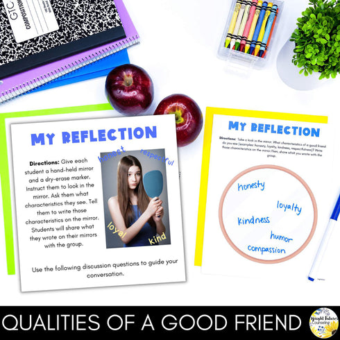 Friendship & Conflict Resolution Group Counseling Lesson Plans for Middle School