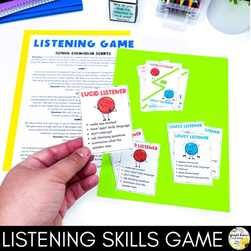 Friendship & Conflict Resolution Group Counseling Lesson Plans for Middle School