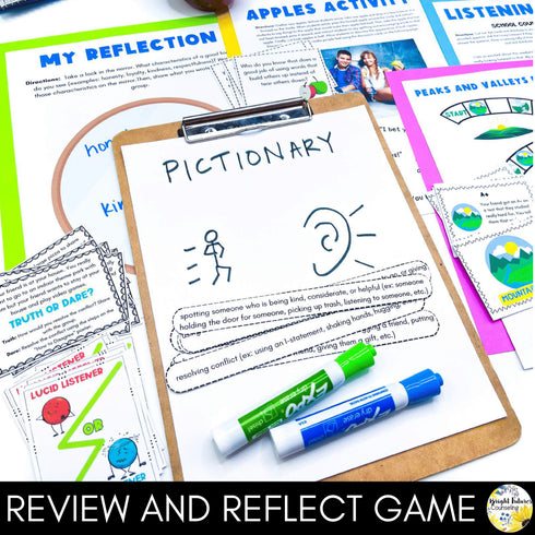 Friendship & Conflict Resolution Group Counseling Lesson Plans for Middle School