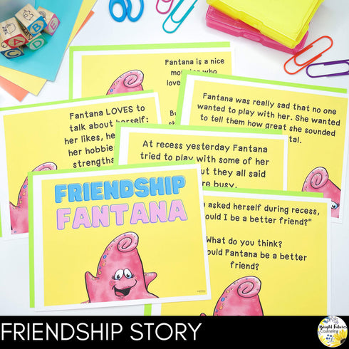 Friendship School Counseling Guidance Lesson for Primary Students