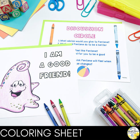 Friendship School Counseling Guidance Lesson for Primary Students