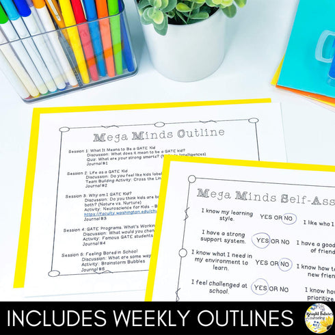 GATE Students Counseling Group Mega Minds Gifted Group