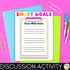 Goal Setting Lesson for Social Emotional Learning & Elementary School Counseling