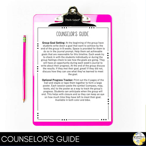 Goal Setting and Intrinsic Motivation Growth Mindset School Counseling Group