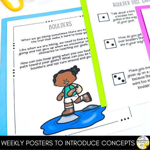 Goal Setting and Intrinsic Motivation Growth Mindset School Counseling Group