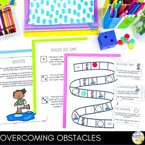 Goal Setting and Intrinsic Motivation Growth Mindset School Counseling Group