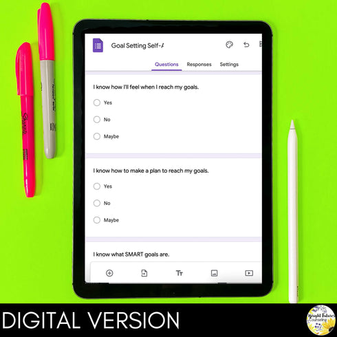 Goal Setting and Motivation School Counseling Self-Assessment