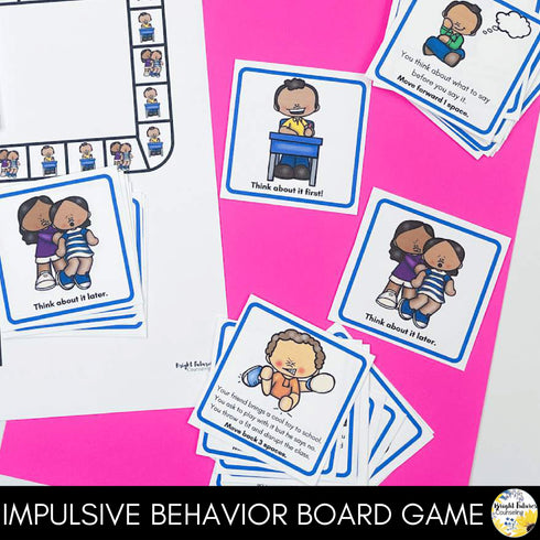 Impulse Control Hands-On Individual Counseling Lesson and Curriculum