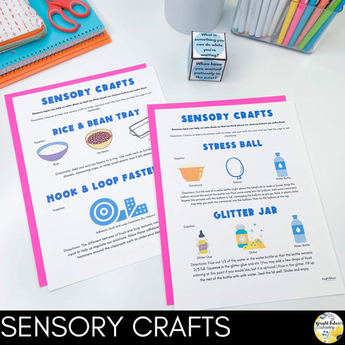 Impulse Control Hands-On Individual Counseling Lesson and Curriculum