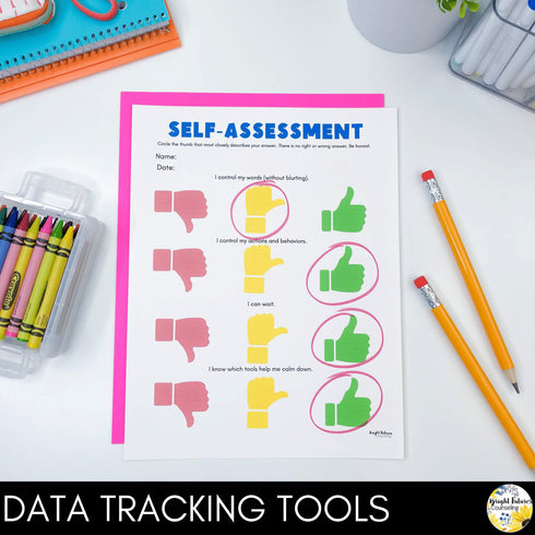 Impulse Control Hands-On Individual Counseling Lesson and Curriculum