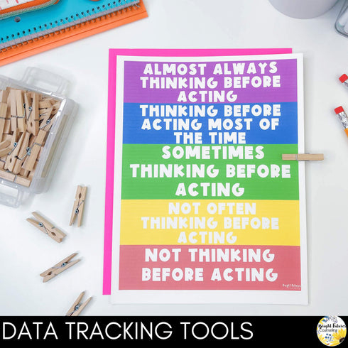 Impulse Control Hands-On Individual Counseling Lesson and Curriculum