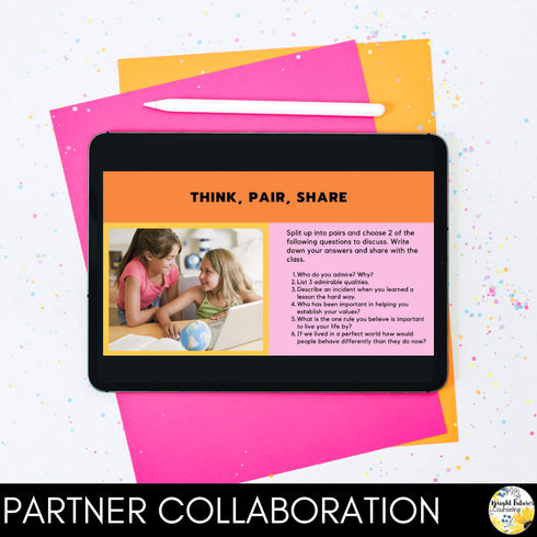 Integrity SEL Class Lesson - Editable Character Education Counseling Lesson