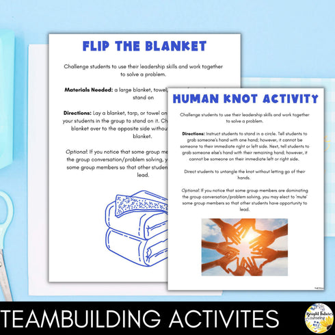 Leadership Activities - Group Counseling Lesson Plans for Middle School Students