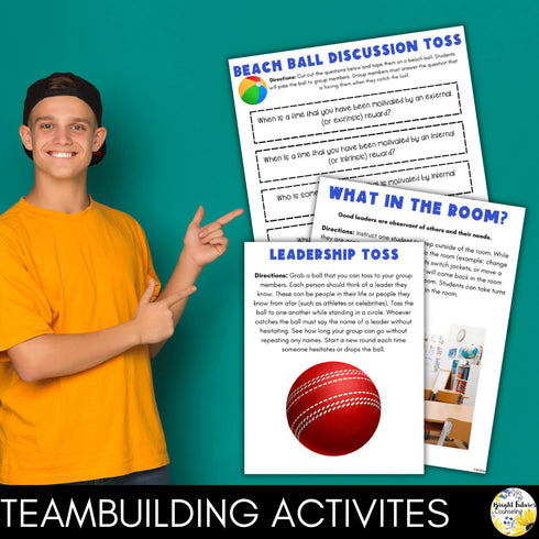 Leadership Activities - Group Counseling Lesson Plans for Middle School Students