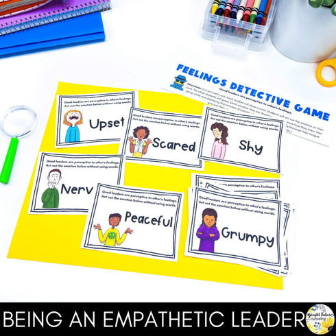 Leadership Activities - Group Counseling Lesson Plans for Middle School Students