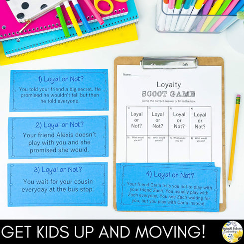 Loyalty Scoot Game Counseling Game