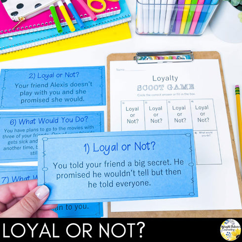 Loyalty Scoot Game Counseling Game