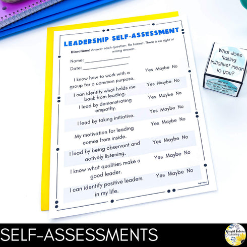 Middle School Small Group BUNDLE 6th - 8th Grade ASCA & CASEL Aligned Counseling