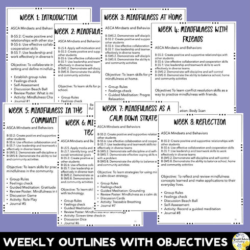 Mindfulness Counseling Group - Strategies to Self-Reflect & Practice Mindfulness