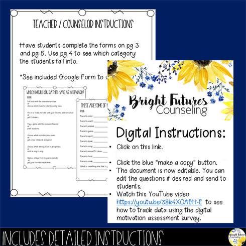 Motivation Assessment Survey - Behavior Assessment Tool with Digital Version