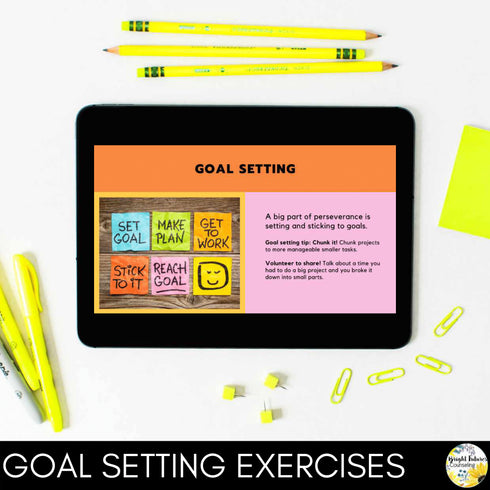 Perseverance SEL Class Character Education Lesson: Develop Character Strengths