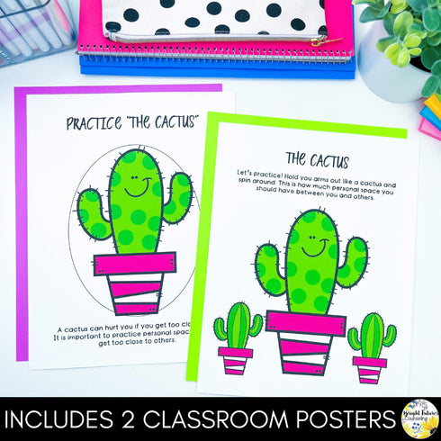 Personal Space, Boundaries Game, & Appropriate Behavior - School Counseling Game