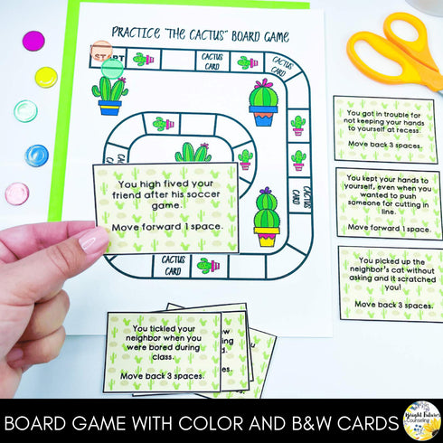 Personal Space, Boundaries Game, & Appropriate Behavior - School Counseling Game