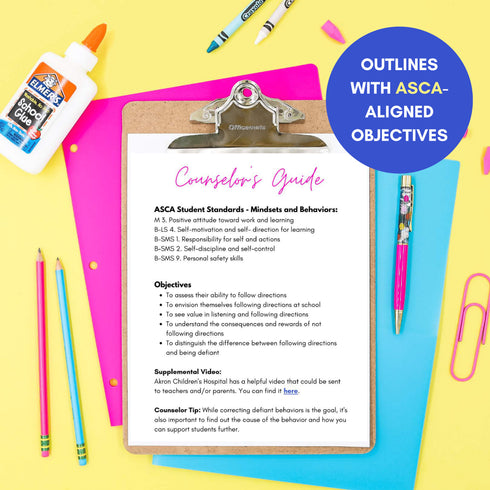 Primary School Counseling Program for Kindergarten through Second Grade