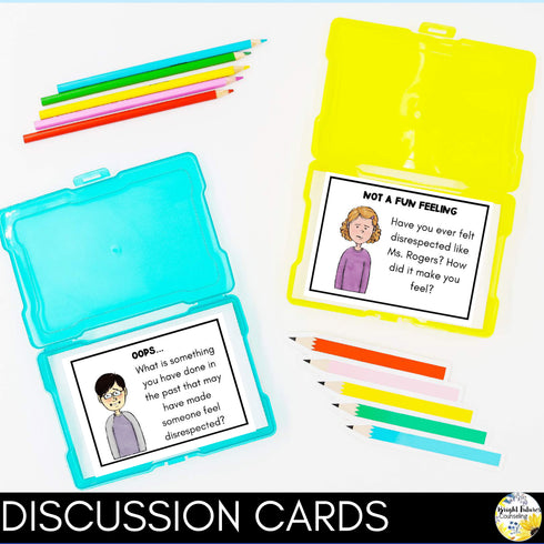 Respect Lesson for Middle School Social Emotional Learning and School Counseling