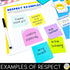 Respect Lesson and Activities - Group Counseling Lesson Plans for Middle School
