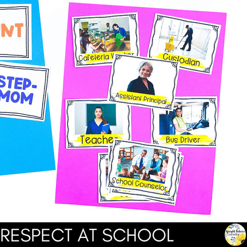 Respect Lesson and Activities - Group Counseling Lesson Plans for Middle School