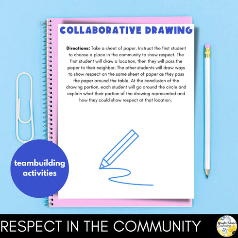 Respect Lesson and Activities - Group Counseling Lesson Plans for Middle School