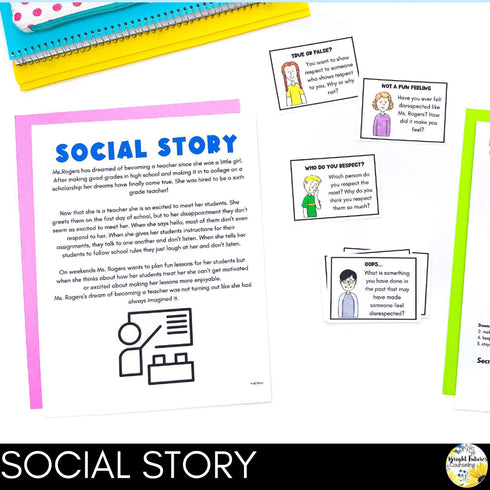 Respect Lesson for Middle School Social Emotional Learning and School Counseling