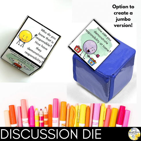 Responsibility Lesson for Social Emotional Learning and School Counseling