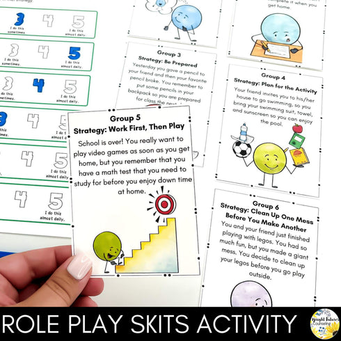 Responsibility Lesson for Social Emotional Learning and School Counseling