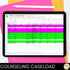 School Counseling Data Collection Spreadsheets - Caseload and Counseling Log