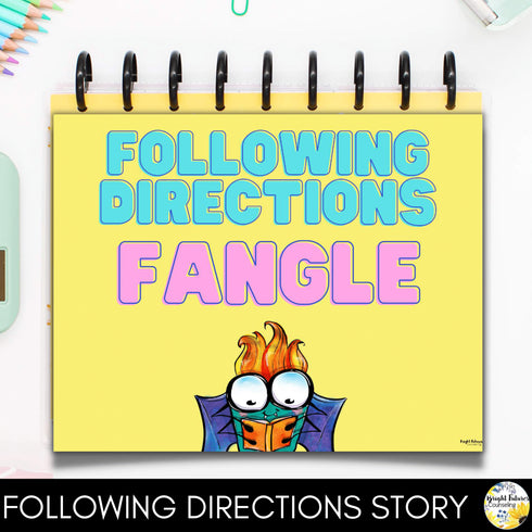 School Counseling Following Directions Guidance Lesson for Primary Students