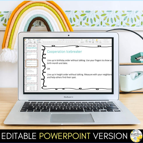 School Counseling Guidance Lesson BUNDLE - EDITABLE Classroom Guidance Lessons