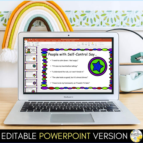 School Counseling Guidance Lessons Bundle - Editable Classroom Lessons