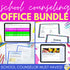 School Counseling Office Bundle and Counseling Forms with Digital Version