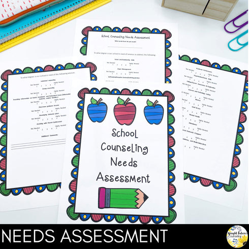 School Counseling Office Bundle and Counseling Forms with Digital Version