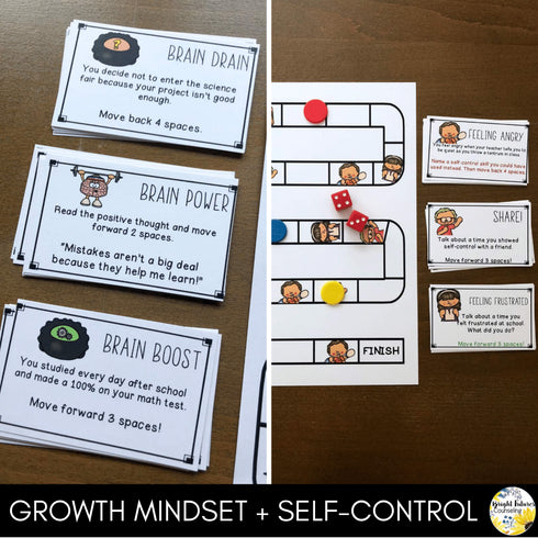 School Counseling SEL Board Game Bundle - Character Education Games