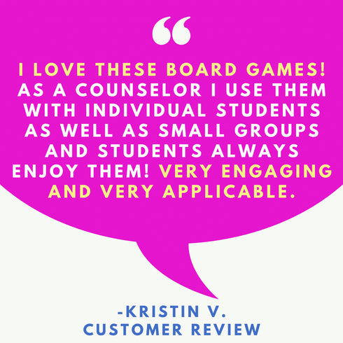 School Counseling SEL Board Game Bundle - Character Education Games