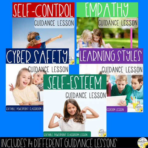 School Counseling Curriculum SUPER BUNDLE: Comprehensive SEL Program