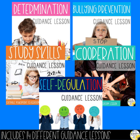 School Counseling Curriculum SUPER BUNDLE: Comprehensive SEL Program