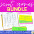 SEL Scoot BUNDLE - School Counseling Games for Growth Mindset, Empathy, & more!