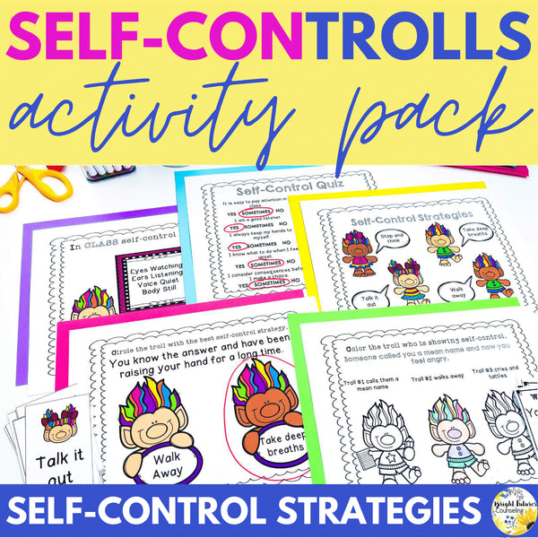Self-ConTROLLS - Self-Control Activity Pack + Digital Version