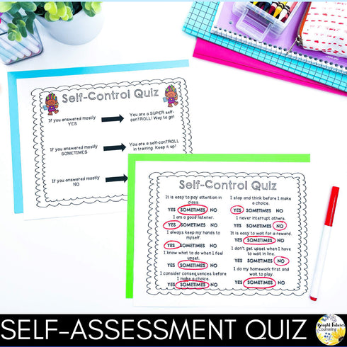 Self-ConTROLLS - Self-Control Activity Pack + Digital Version