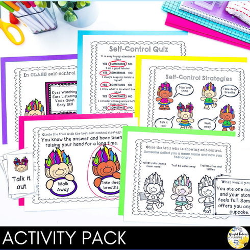 Self-ConTROLLS - Self-Control Activity Pack + Digital Version