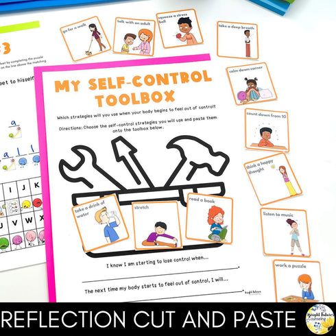 Self-Control Lesson for Social Emotional Learning & Elementary School Counseling
